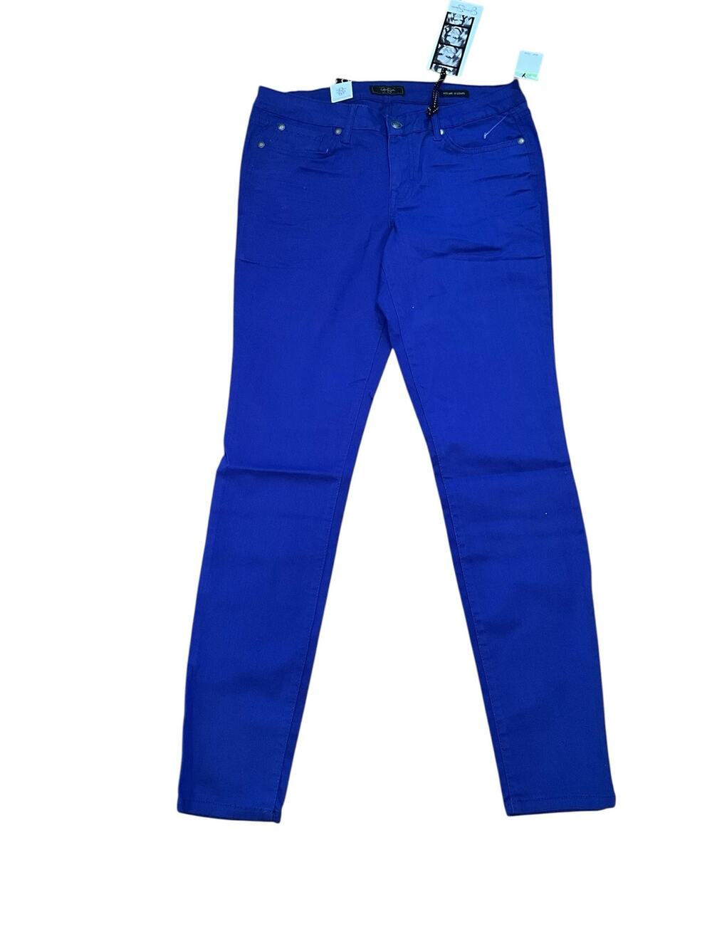 Jessica Simpson Kiss Me Jegging Jeans Womens 30 Blue Denim‎ Stretch Straight Leg